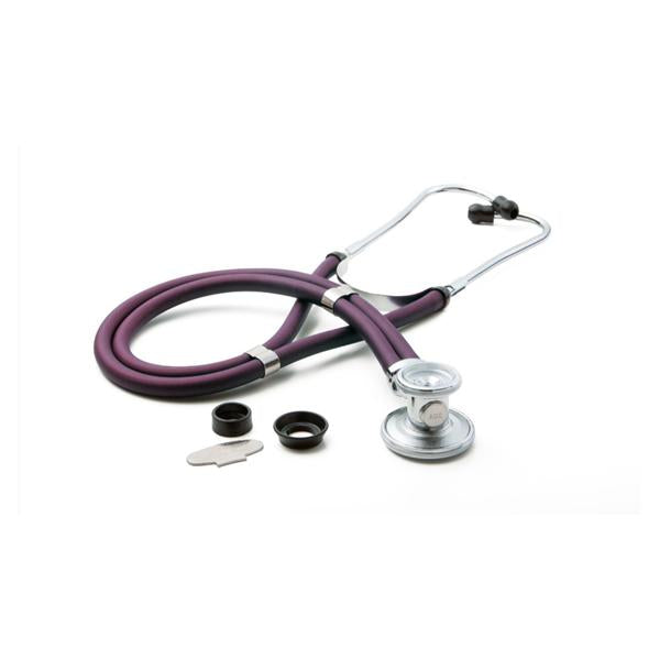 American Diagnostic Corp. Stethoscope Sprague Rappaport Adscope 641 Purple Adult/Pediatric 30" 2-Head Ea - 641V