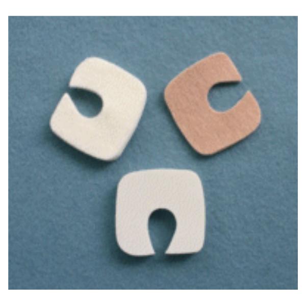Aetna Felt Corporation Pad Orthopedic Toe Felt 1.75X1-5/8" 1/8" Thick White 100/Bg - 17119