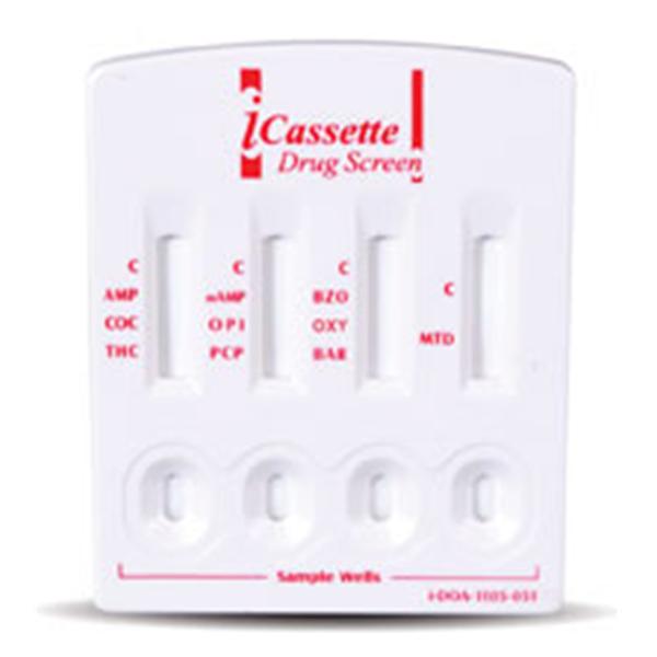 Alere Toxicology-Products Icassette Drug Screen Test Kit 10 Panel 25/Bx - DOA-1105-051