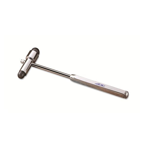 American Diagnostic Corp. Hammer Neurological Buck 7-1/2" Chrome Plated/Synthetic Rubber Ea - 3691