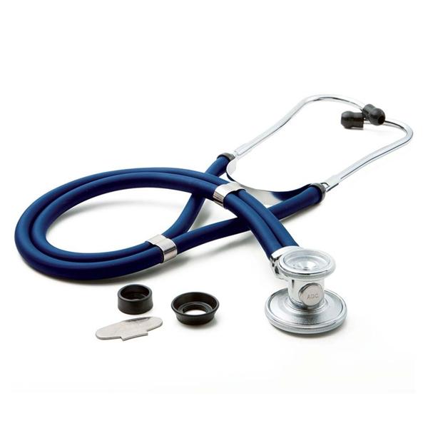 American Diagnostic Corp. Stethoscope Sprague Rappaport Adscope 641 Royal Blue Adult/Pediatric 30" 2Hd Ea - 641RB