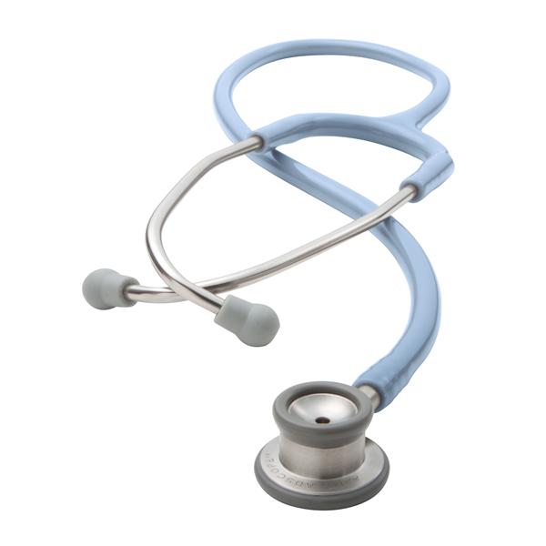 American Diagnostic Corp. Stethoscope Classic Adscope 605 Light Blue Infant 30.5" Nonchill 2-Head Ea - 605LB