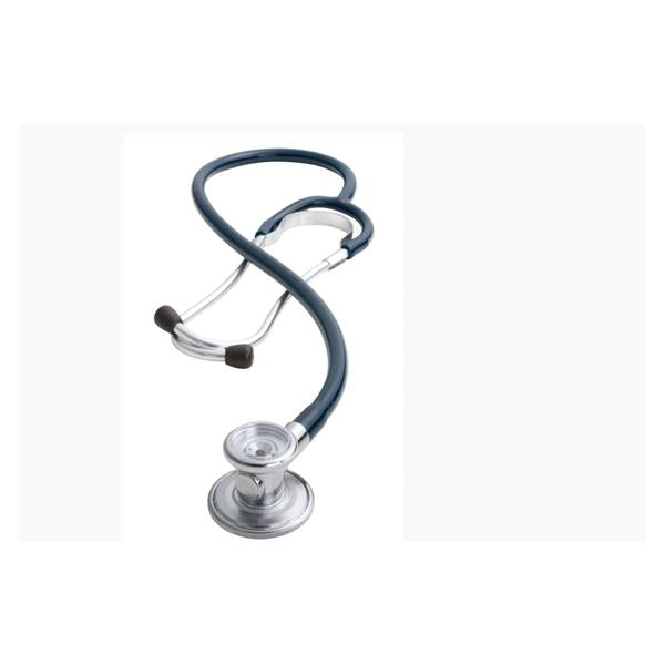American Diagnostic Corp. Stethoscope Sprague Rappaport Adscope 647 Navy Adult/Pediatric 31.5" 2-Head Ea - 647N