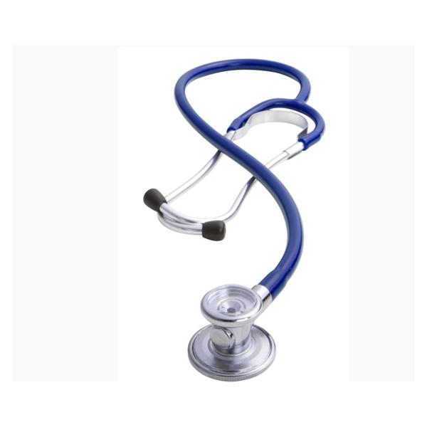 American Diagnostic Corp. Stethoscope Sprague Rappaport Adscope 647 Royal Blue Adlt/Ped 31.5" 2Hd Ea - 647RB