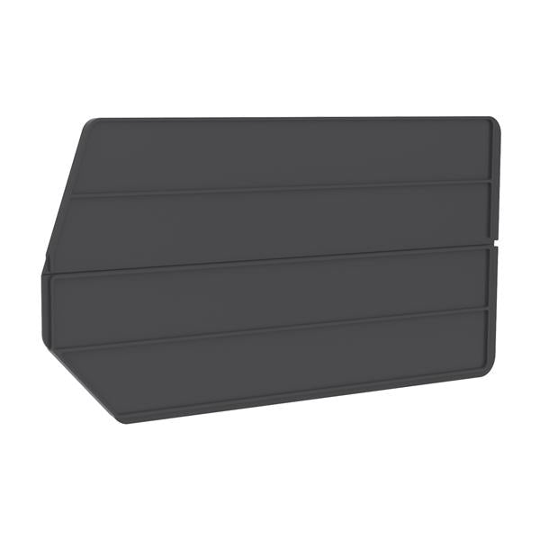 Akro-Mils Divider Bin For 30265 Akrobins 17-3/32X5/16X8-3/8" Black Polymer 6/Package - 40265