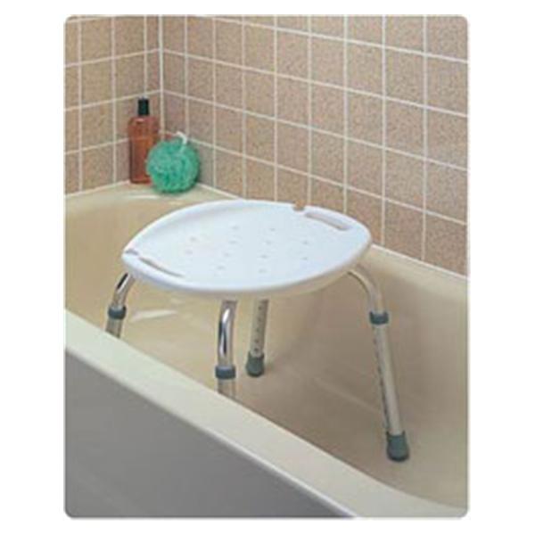Apex-Carex www.Apex-Carex.com Stool Bath & Shower Backless 4 Leg Ea - 559147