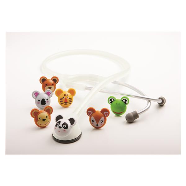 American Diagnostic Corp. Stethoscope Classic Adimals White Pediatric 22" 1-Head Ea - 618W