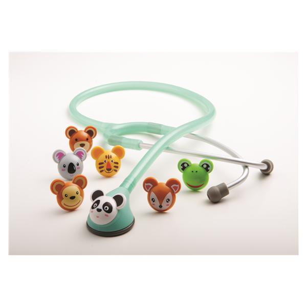 American Diagnostic Corp. Stethoscope Classic Adimals Seafoam Pediatric 22" 1-Head Ea - 618SF