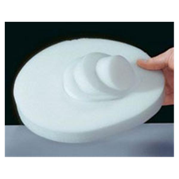 Alimed Positioner Cushion Flat Donut Polyfoam White 10X9X1" 36/Ca - 95-549