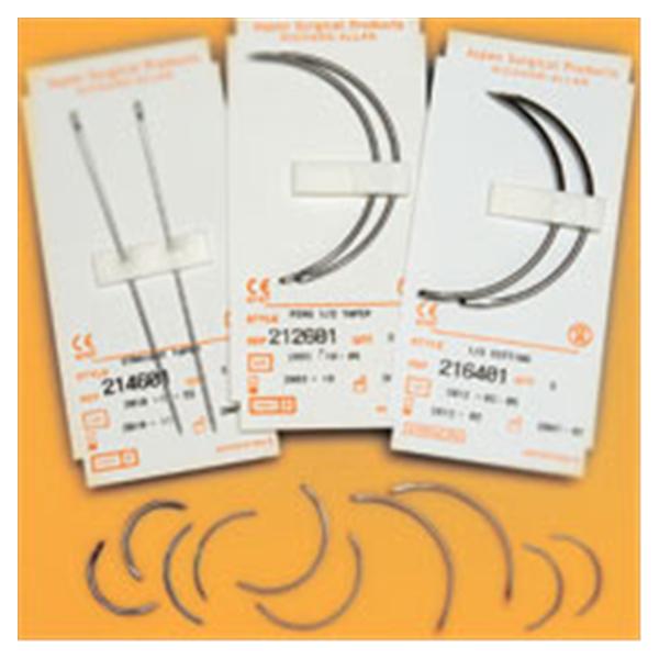 Aspen Surgical Needle Surgical Richard-Allan 0.50" 1/2 Circle Needle Stainless Steel 36/Bx - 3083