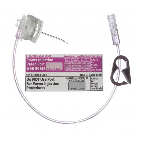 B. Braun Medical Infusion Set Whin Safe 90Deg Hbr 19Gx1-1/2" 7" Priming Volume 0.23Ml 100/Case - 575116