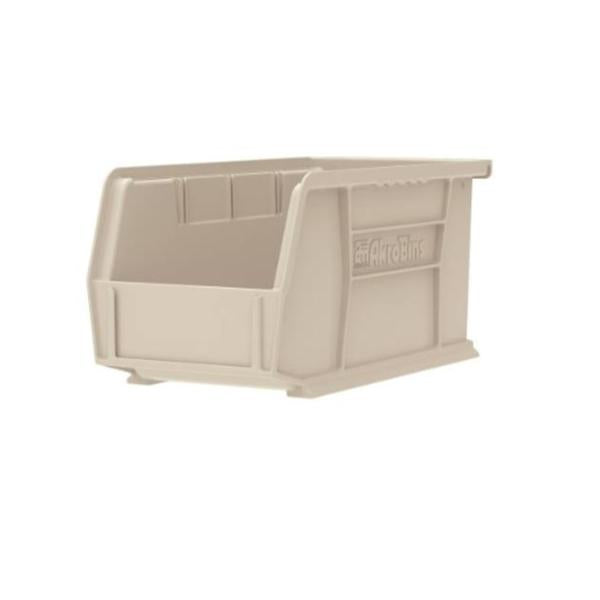 Akro-Mils Bin Storage Akrobins 10-7/8X5-1/2X5" Stone Polymer With Label Holder 12/Case - 30230STONE