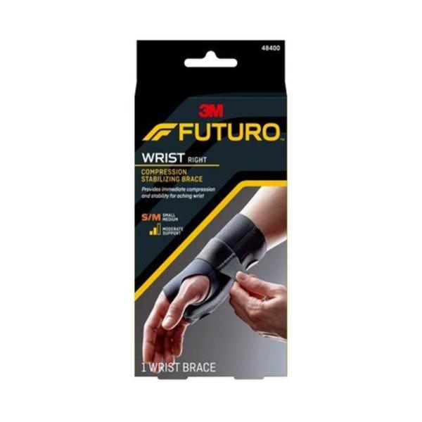3M Healthcare Support Futuro Energizer Wrist Black Size Large/X-Large Left 12/Case - 48403EN