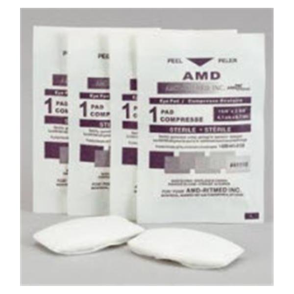 AMD Ritmed Pad Compression Restore Silver 2-1/8X2-5/8" Oval Sterile Lf 600/Ca - A1111