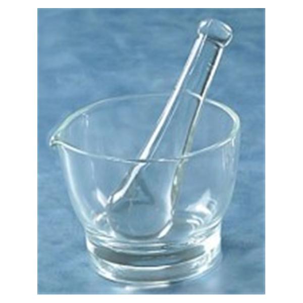 Apothecary Products Mortar & Pestle Set Mixing 16Oz Glass Transparent Ea - 22028