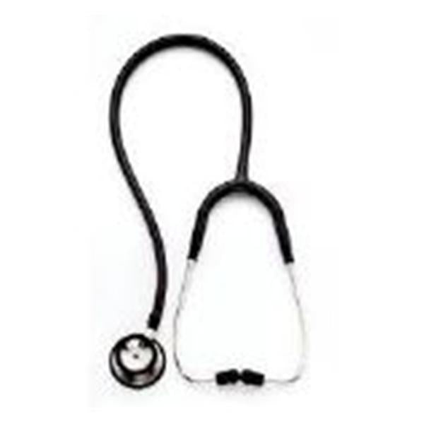 Arden Medical Equipment Stethoscope Lightweight Black Adult 22" 2-Head Ea - ARDEN-S2BK