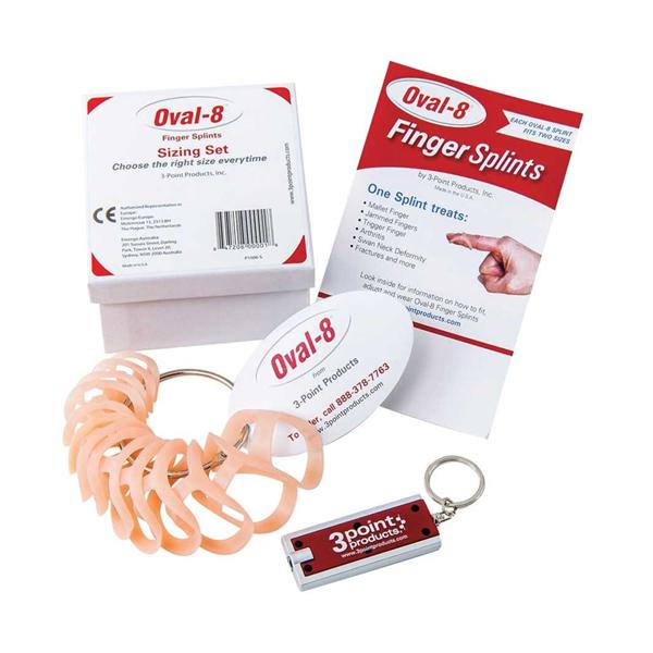 Alimed Sizing Set Splint Oval-8 14 Count Finger Ea - 51882