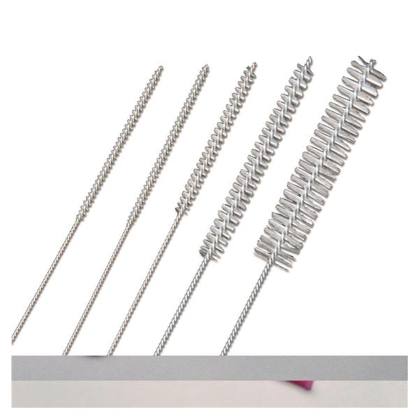 Aspen Surgical Brush Instrument Cleaning Safeclean 24"X2.5Mm Nylon Bristle White 2/Pk - 241024BBG