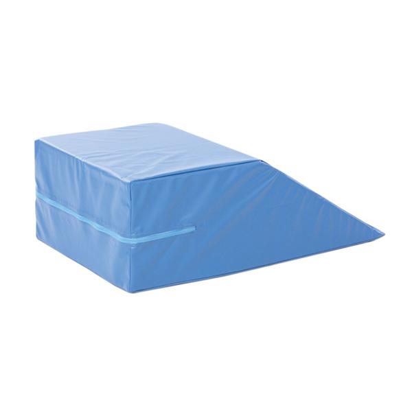 Alimed Wedge Bed Foot Vinyl/Foam Blue 15X25X8" Ea - 65259