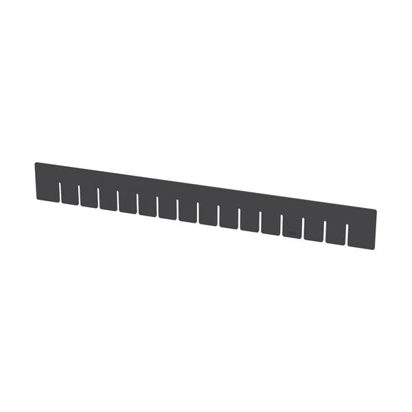 Akro-Mils Divider Box For 33223 Akro-Grids Bin 22X17X3" Black Plastic 6/Pk - 42223