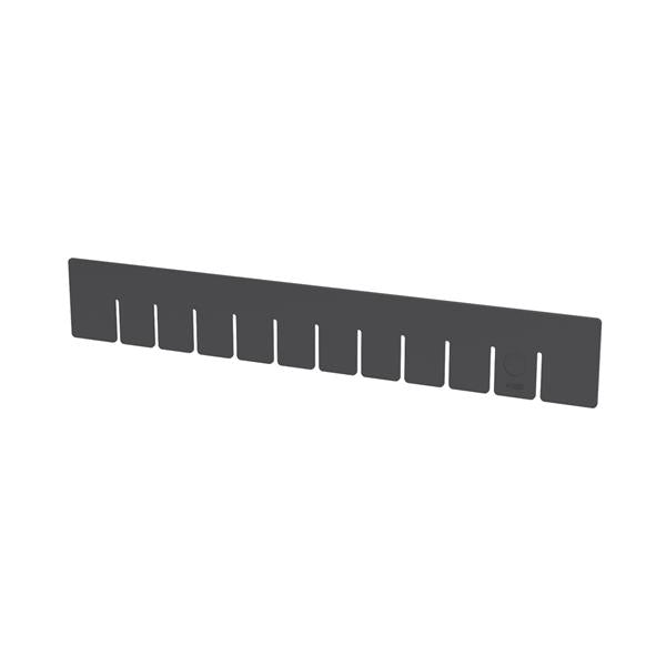 Akro-Mils Divider Box For 33223 Akro-Grids Bin 22X17X3" Black Plastic 6/Pk - 41223
