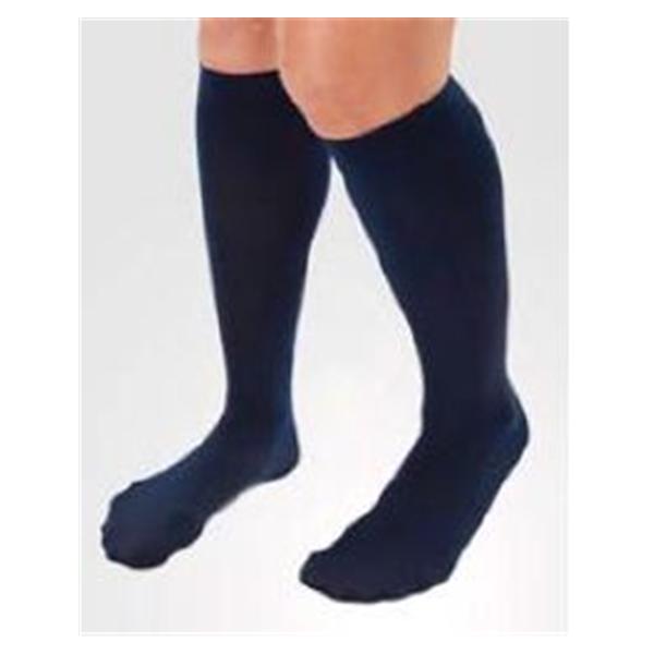 Alba-Waldensian Stocking Compression Home C.A.R.E. Knee High Closed Toe Large Unisex Nvy 12Pr/Ca - N555-03