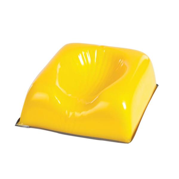Alimed Positioner Headrest Head Alilite Supine Square Gel/Foam Ylw 10.75X9-1/3X2.5 Ea - 931874