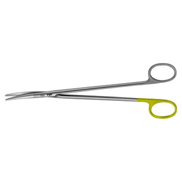 Aesculap Scissors Ligature Durotip 7" Sharp/Sharp Serrated Curved Stainless Steel Ea - BC295W