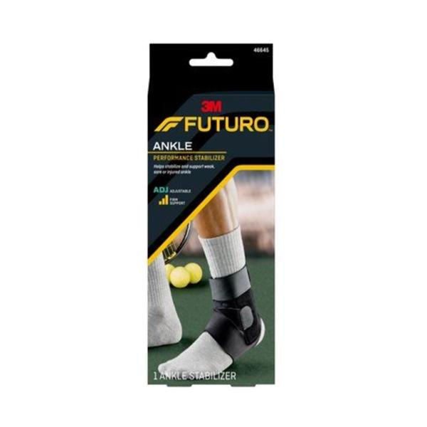 3M Healthcare Stabilizer Wraparound Futuro Sport Deluxe Ankle Black 12/Ca - 46645EN