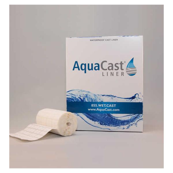 Aqua Cast Liner, Liner Cast Waterproof 4"X5.5' Roll White 12/Ca - ACL-4-S