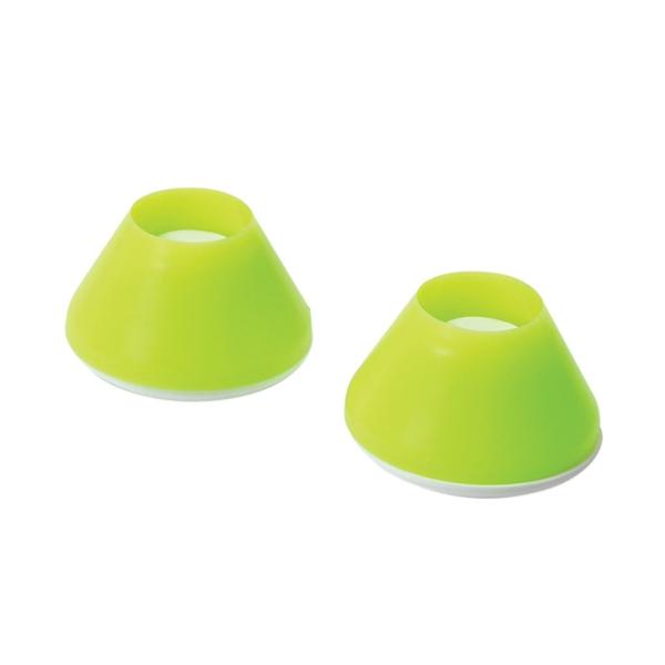 Alimed Coaster Set Plastic Tennis Ball Yellow 1/Pr - 711502