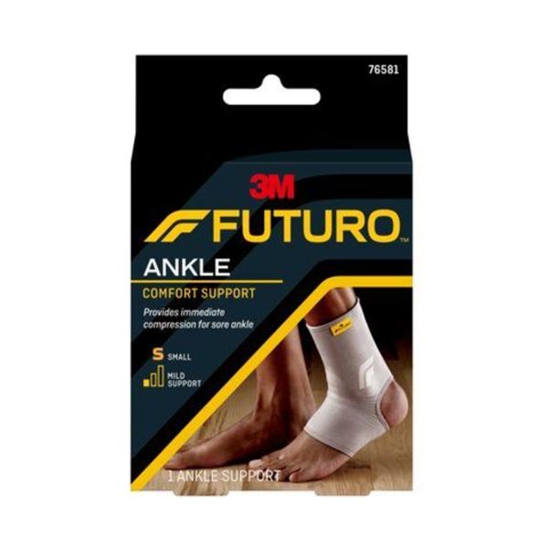3M Healthcare Support Futuro Comfort Lift Ankle Power-Knit Beige Size Medium Left 24/Ca - 76582ENR