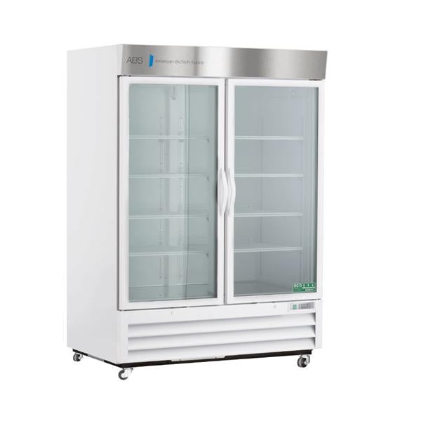 American BioTech Supply(ABS) Refrigerator Laboratory Standard 49 Cu Ft 2 Gls Swng Dr 1 To 10C Cycl Dfrst Ea - ABTHCLS49