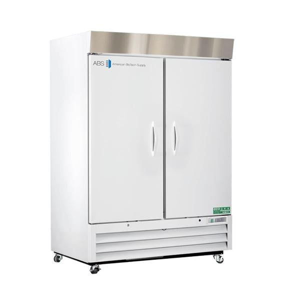 American BioTech Supply(ABS) Refrigerator Laboratory Standard 39 Cu Ft 2 Sld Swng Dr 1 To 10C Cycl Dfrst Ea - ABTHCSLS49