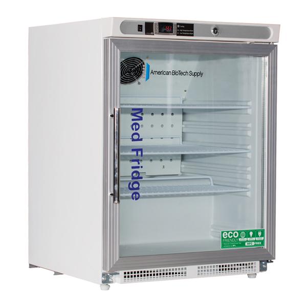 American BioTech Supply(ABS) Refrigerator Pharmaceutical/Vaccine Premier 4.6 Cu Ft 1 Door 2 To 8C Ea - PHUCBI04GADA
