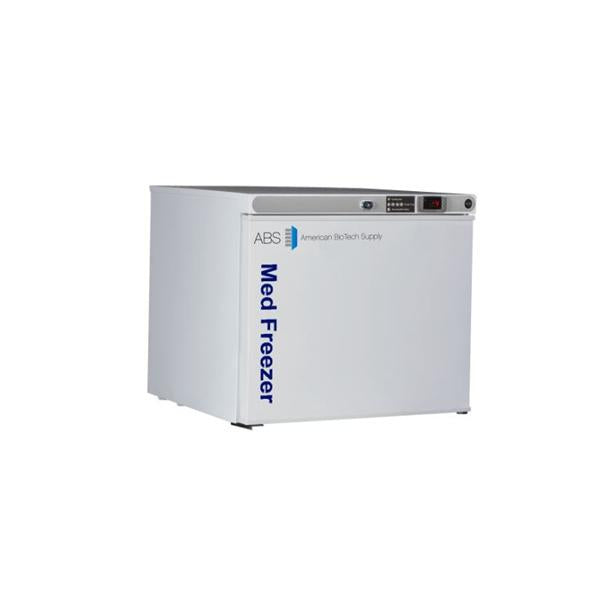 American BioTech Supply(ABS) Freezer Laboratory Premier 1.7 Cu Ft 1 Solid Swing Door -15 To -25C Mnl Dfrst Ea - PHUCFS0120LH