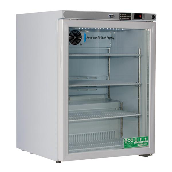 American BioTech Supply(ABS) Refrigerator Laboratory Premier 5.2Cf 1 Gls Swng Dr -36 To -46C Cycl Dfrst Ea - UCFS0504G