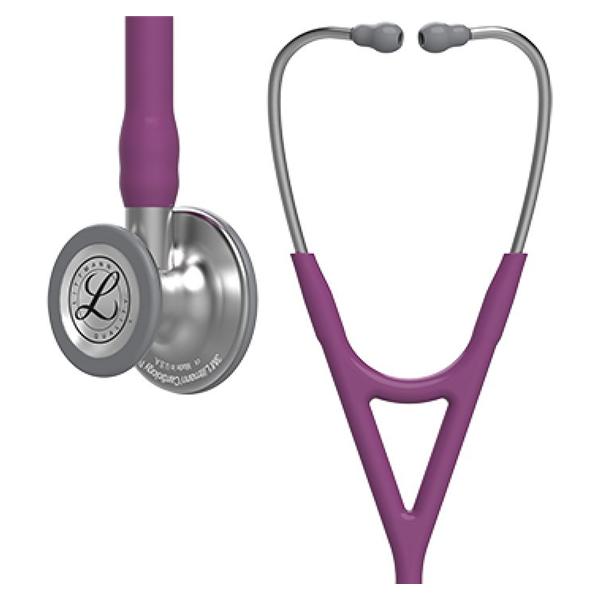 3M Healthcare Stethoscope Cardiology Littmann Cardiology Iv Plum Adult/Child 22" 2-Head Ea - 6156