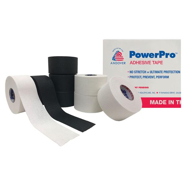 Andover Coated Products Tape Athletic Powerpro Synthetic 1"X15Yd Adhesive Black 48/Ca - ACP165BK-010-150-048