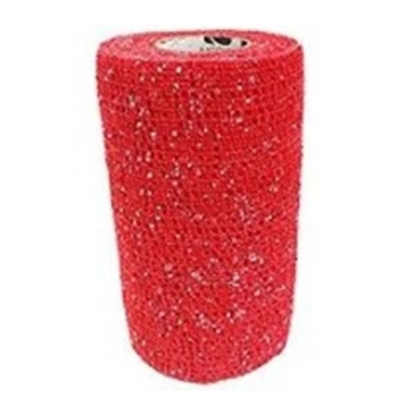 Andover Coated Products Bandage Powerflex 2.75"X6Yd Athletic Foam Glitter Red 16/Ca - 3725GD-016