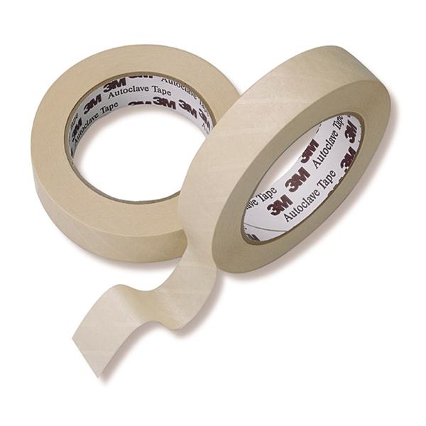 3M Healthcare Tape Autoclave Comply 18 Mm X 55 Mm For Steam Sterilizers Tan Latex Free 28/Ca - 1322-18MM
