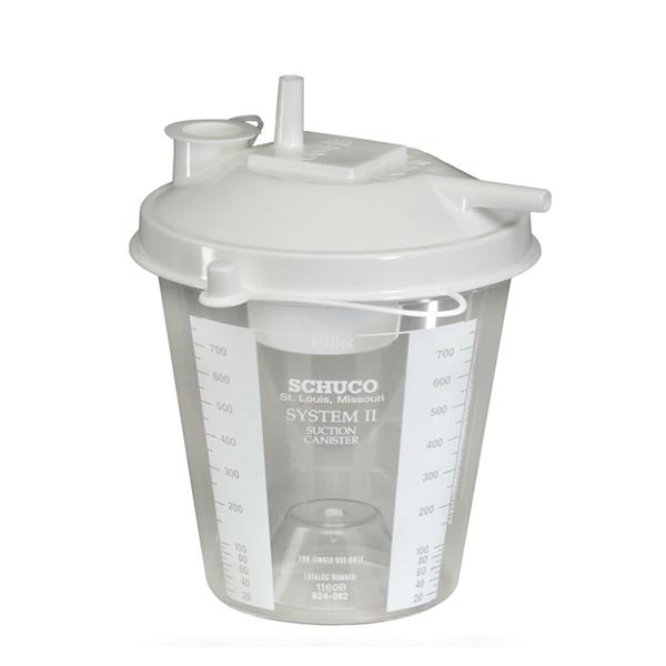 Allied Health Care Prod Canister Suction Schuco Disposable 880Ml 5/Ca - S1160BA-RPL