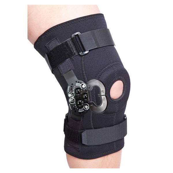 Elite-Orthopaedics Wrap Support Rom Adult Knee Black Size Large Universal Ea - K50026