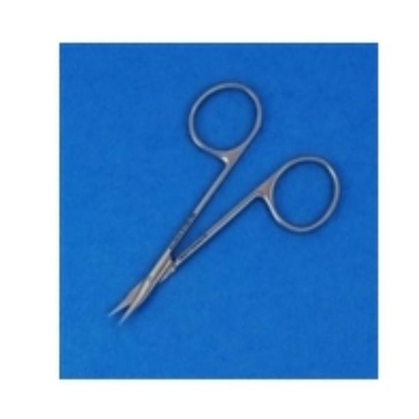 Acuderm Scissors Gradle 4" Sharp Curved German Stainless Steel Ea - A1100-100