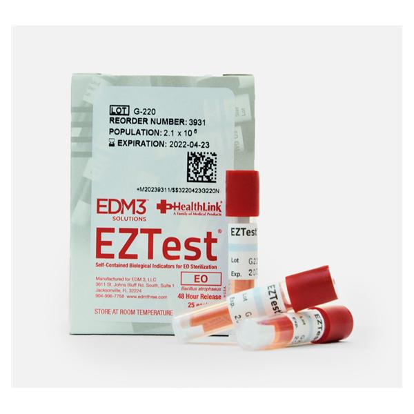 EDML, Eztest Biological Indicator With Adulterants 25/Pk - 3931