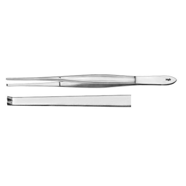 Aesculap Forcep Tissue Cushing 7" 1X2 Prong Ea - MD463