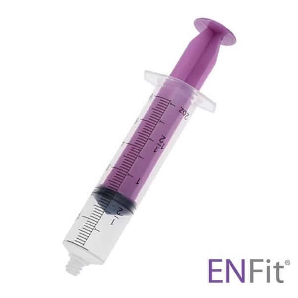 Amsino International Syringe 60Cc Enfit Tip Amsure Enteral Feeding 30/Case - ENS116