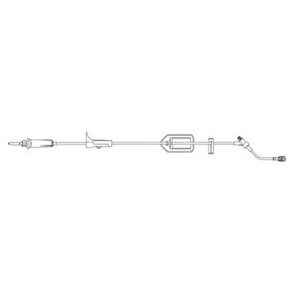 B. Braun Medical Iv Administration Set Filterflow Crst Inj Site: 6 98 15Drp 23Ml 50/Ca - 470115