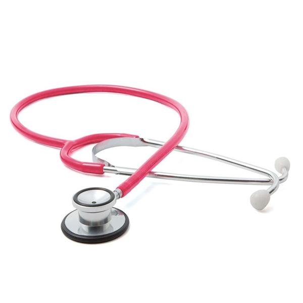 American Diagnostic Corp. Stethoscope Classic Proscope 670 Neon Pink Adult 32.25" Nonchill 2-Head Ea - 670NP