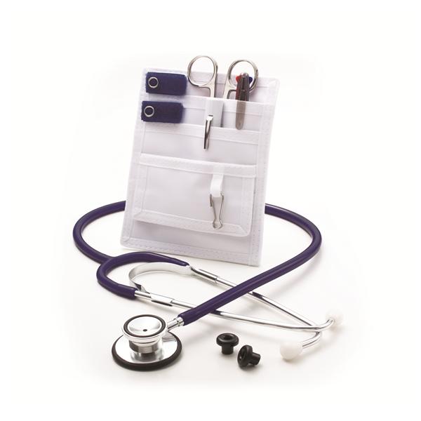 American Diagnostic Corp. Stethoscope Classic Proscope 670 Navy Adult 32.25" Nonchill 2-Head Ea - 670N